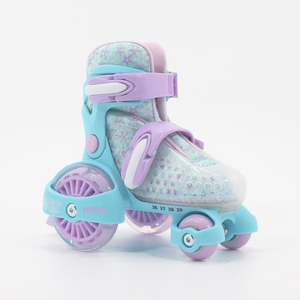 Drinato de patines de patines quadsáxibles ajustables con ruedas intermitentes para principiantes