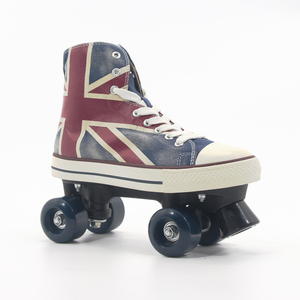 Classic Canvas Artistic Quad Roller Patines para hombres y mujeres